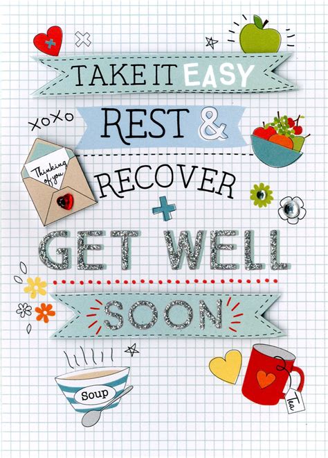 get well card template printable